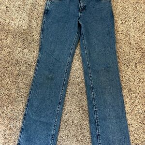 Cowboy cut Wrangler Classic Blue Denim Jeans